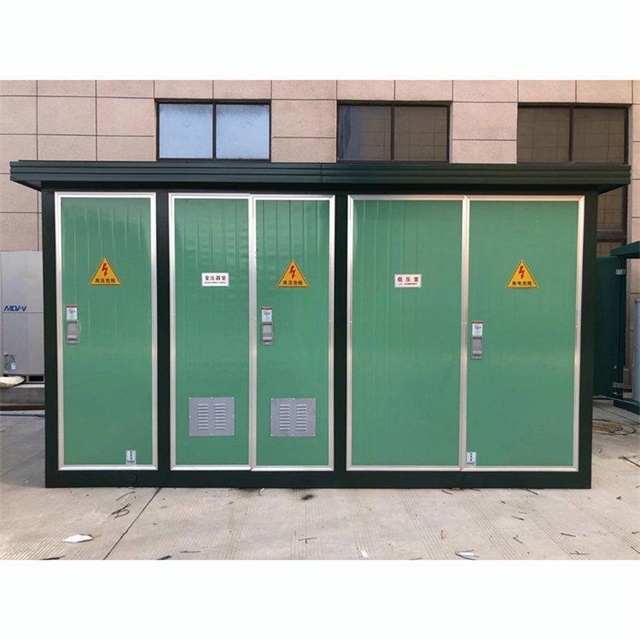 高密1600KVA欧式箱式变压器